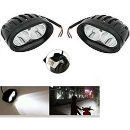 AOW (2 LED) 20W Oval Projector Fog Light Auxiliary Spot LED Light Off-Road Driving Lights LED Fog Lights for Bajaj Discovery Sport(Pack of 2)-42