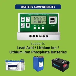Servotech 30A 12V &a; 24V Solar Charge Controller with LCD Display image 3