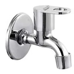 Spazio MAX Stainless Steel Chrome Finish Bib Cock with Wall Flange-picture-35