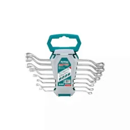 Total THT102486 CrV Silver Polished Ring Spanner Set-picture-28