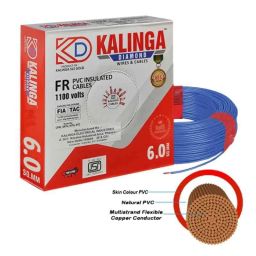 Kalinga Diamond 90m 6.0 Sqmm Blue FR PVC Housing Wire-image-20