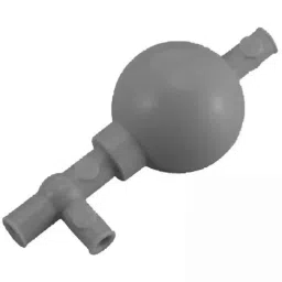 Lab Plus Black Rubber Plug, LP-7386 (Pack of 2)-picture-47