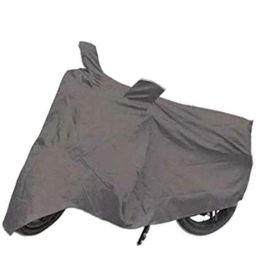 Mobidezire Polyester Grey Bike Body Cover for TVS Sport (Pack of 2)-image-79