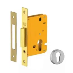 Dorset Stainless Steel Lacquered Brass Deadbolt Mortise Lock, ML 102 NI-image-25