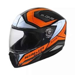 Studds Ninja Elite Super D4 Decor Plastic Black Full Face Flip-Up Helmet, Size: Small-picture-25