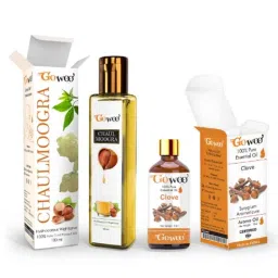 GoWoo 2 Pcs 10ml Natural Clove Aroma Oil &a; 100ml Chaulmoogra Carrier Oil Set, GWOC441-P16+P172-picture-9