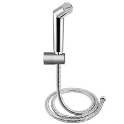 Zesta Ceramlca ABS Chrome Finish Wall Mounted Health Faucet Set-picture-38