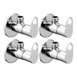 Fastgear Prime Brass Silver Chrome Finish Angle Valve, FG1449 (Pack of 4)-image-6