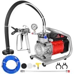 Gigawatts XL-5500 Eco 2000W 12lpm Airless Paint Sprayer with High Pressure Hose-picture-1