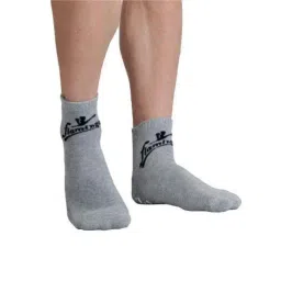 Flamingo Light Blue Anti Skid Socks-43
