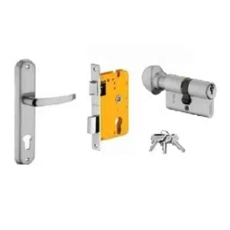 Dorset HL Series Ostler 70mm Stainless Steel Patina Finish Door Handle Lock Set with Knob &a; Key (Pack of 4)-picture-42