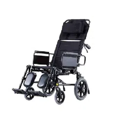 Karma KM-5000 1270x580x930mm 24F Black Standard Reclining Wheelchair-picture-32