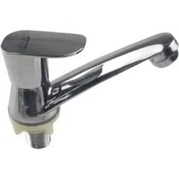 Spazio 6lpm Stainless Steel Chrome Finish Silver Pillar Cock Tap-picture-33