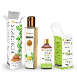 GoWoo 2 Pcs 10ml Natural Vanilla Aroma Oil &a; 100ml Fenugreek Carrier Oil Set, GWOC1280-P47+P174-picture-44