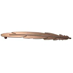 RAB 256mm Zinc Rose Gold Wardrobe Pull Handle, L16 A (Pack of 4)-picture-29