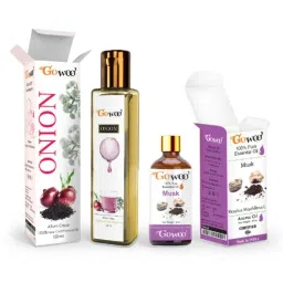 GoWoo 2 Pcs 10ml Natural Undiluted Cold Pressed Musk Aroma Oil &a; 100ml Onion Seed Carrier Oil Set, GWOC962-P35+P180-picture-21