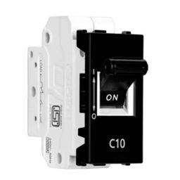 Anchor Ziva 16A Single Pole C Curve Mini Modular MCB, 68982B, Breaking Capacity: 3 kA-picture-39