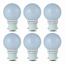 Bajaj LEDZ 0.5W B22 Cool Day Light Ping Pong LED Bulb, 830661-picture-23