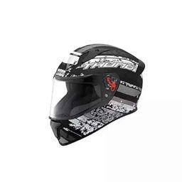 Studds N4 Expanded Polystyrene Matt Black Full Face Helmet, Size: Medium-picture-20