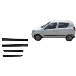 SureStrive 4 Pcs Black Side Door Car Beading Set for Maruti Suzuki Alto 800 New Model-12