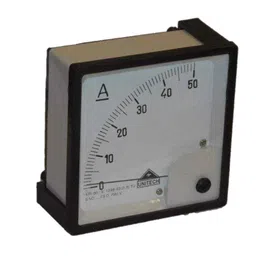 Unitech 72mm Analog DC Ampere Meter, Current Rating: 20 A-28