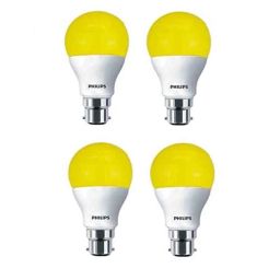 Philips 5W B22 6500K Yellow LED Bulb (Pack of 4)-picture-46