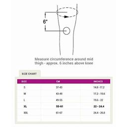 Tynor Knee Cap with Rigid Hinge Support &a; Normal Flexion, Size: XXXL image 5