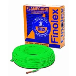 Finolex Flame Retardant Low Smoke Halogen Cable Green 90 m 1 Sq.mm-picture-18