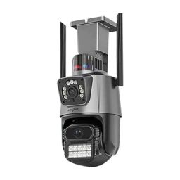 Active Pixel 4MP Pan Tilt Zoom Night Vision Wi-Fi Outdoor PTZ CCTV Camera-29