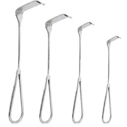 Forgesy 4 Pcs Stainless Steel Langenbeck Retractor Set, X49-image-55