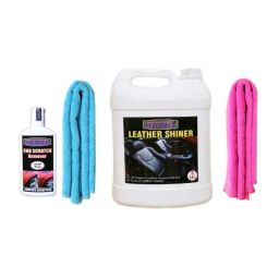 Indopower Ff724 Leather Shiner, 2 Pcs Car Cloth, Scratch Remover Kit, AHh726-image-90