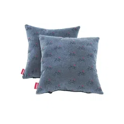 Elegant Comfy 29x29x13cm Grey Cushion Pillow, CU02 (Pack of 2)-image-123