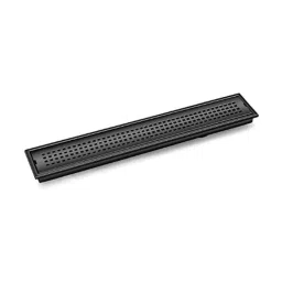 Sanjay Chilly SCDSQUB-600 4x24 inch Stainless Steel 304 Square Ultra Black Shower Channel Drainer, SC99000237-picture-30