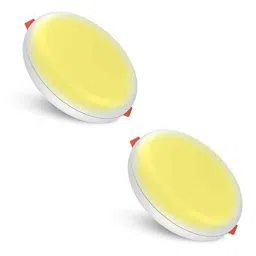 Fybros Roso 8W Polycarbonate Yellow Round Junction LED Downlight, FLS5340B (Pack of 2)-29