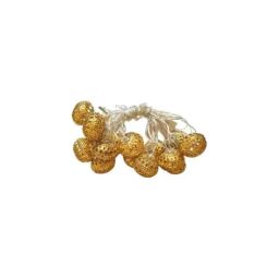 Ever Forever 3m Metal Ball Golden &a; Yellow Pixel Light, METALBALLBG-1