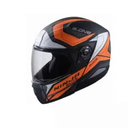 Studds Ninja Elite Super D4 Decor Plastic Matt Black Full Face Flip-Up Helmet, Size: 540 mm-picture-49