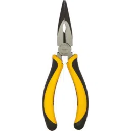 Stanley 6 inch Double Color Sleeve Long Nose Plier, 70-483-26