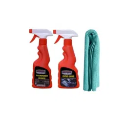 Indopower Ff577 Car Care 250ml Leather Shiner Spray, 250ml Dashboard Shiner Spray &a; Green Microfiber Cloth Kit, AHh579-image-65
