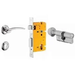 Dorset ML Series Letizia 60mm Stainless Steel Door Handle Lock Set with Coin &a; Knob, ML LET OR (Pack of 4)-picture-45