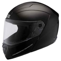 Studds Ninja Black Elite Super Flip-Up Helmet, Size: (XL, 600 mm)-47
