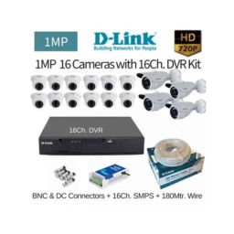 D-Link 16 Cameras 1MP with 16 Channel DVR Combo Kit-picture-29