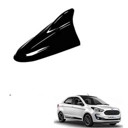 Auto Pearl Black Shark Fin Signal Receiver AM/FM Antenna For Ford Aspire 2019-10