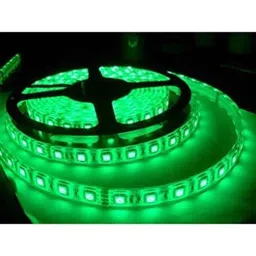 RSCT 50W 4m ABS Green Fall LED Strip Ceiling Light for Decorations with Adapter, ‎2835-12-19