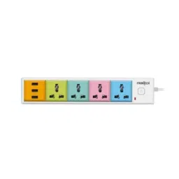 Frontech 5 Socket 5m 3 USB Multi Plug Power Strip, FT-3546-picture-37