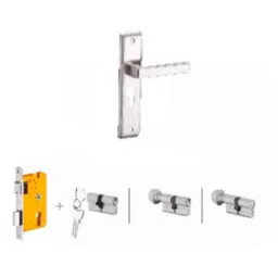 Dorset Kaira HL KAI 8 inch Stainless Steel Lock Set with Coin &a; 70mm Knob Cylinder (Pack of 4)-picture-15