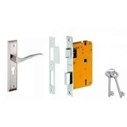 Dorset HL Series Fina 8 inch Stainless Steel Patina Finish Door Handle Lock Set with KY Mortise Lever Lock-picture-25