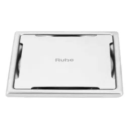 Ruhe Mercury 5x5 inch Stainless Steel Gloss Finish Square Floor Drain, 16-0513-21-picture-24