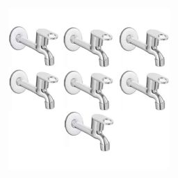 Fastgear Prime Stainless Steel Silver Chrome Finish Long Body Tap, FG2441 (Pack of 7)-image-98