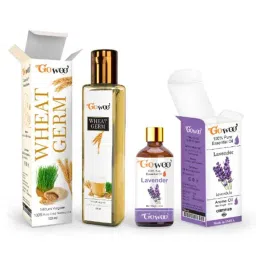 GoWoo 2 Pcs 10ml Natural Lavender Aroma Oil &a; 100ml Wheat Germ Carrier Oil Set, GWOC724-P26+P185-picture-31