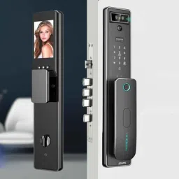 Golens X65 Alloy Steel Smart Digital Door Lock with 3D Face Recognition &a; LCD Display-picture-9